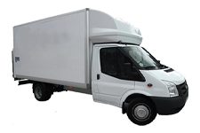 Van Hire Leeds - Ford Luton Box Tail Lift - Van hire Leeds